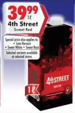 Prestons 4th Street Sweet Red offer