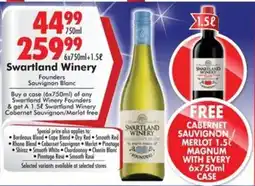 Prestons Swartland Winery Founders Sauvignon Blanc offer