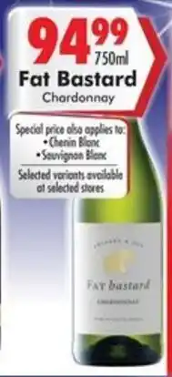 Prestons Fat Bastard Chardonnay offer