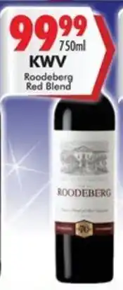 Prestons KWV Roodeberg Red Blend offer