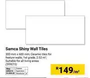 Builders Warehouse Samca Shiny Wall Tiles-Per Sqm offer