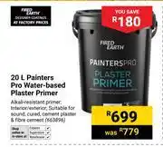 Builders Warehouse Fired Earth 20L Painters Pro Water Based Plaster Primer offer
