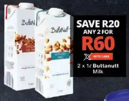 Checkers Buttanutt Milk offer
