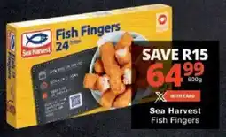 Checkers Sea Harvest Fish Fingers offer