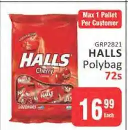 KitKat Cash and Carry HALLS Polybag 72s offer