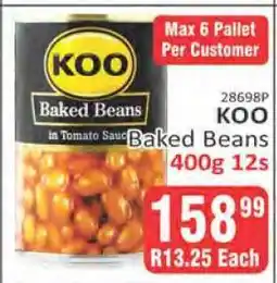 KitKat Cash and Carry KOO Baked Beans offer
