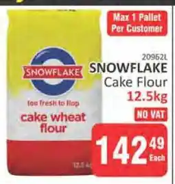 KitKat Cash and Carry SNOWFLAKE Cake Flour offer