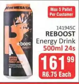 KitKat Cash and Carry Reboost Energy Drink offer
