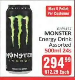 KitKat Cash and Carry Monster Energy Drink Assorted offer