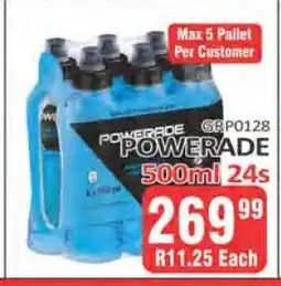 KitKat Cash and Carry Powerade 500ml 24s offer
