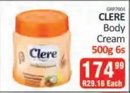 KitKat Cash and Carry CLERE Body Cream offer