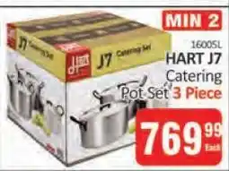 KitKat Cash and Carry HART J7 Catering Pot Set 3 Piece offer