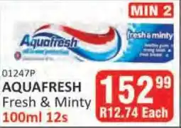 KitKat Cash and Carry AQUAFRESH Fresh & Minty offer