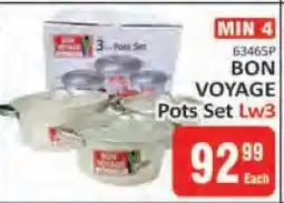 KitKat Cash and Carry BON VOYAGE Pots Set Lw3 offer