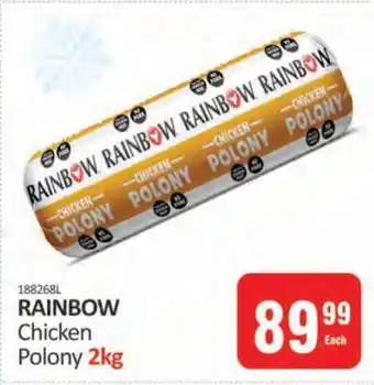 KitKat Cash and Carry RAINBOW Chicken Polony 2kg offer