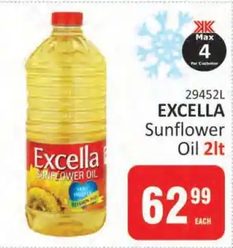KitKat Cash and Carry Excella Sunflower Oil 2Lt offer