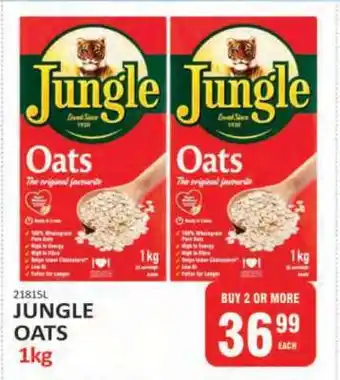 KitKat Cash and Carry Jungle Oats-1kg offer