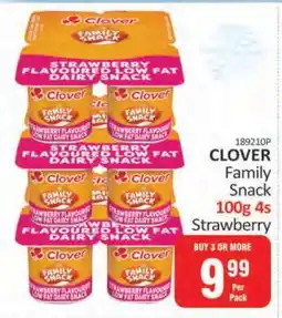 KitKat Cash and Carry CLOVER Family Snack 100g 4s Strawberry offer
