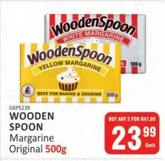KitKat Cash and Carry WOODEN SPOON Margarine Original 500g offer