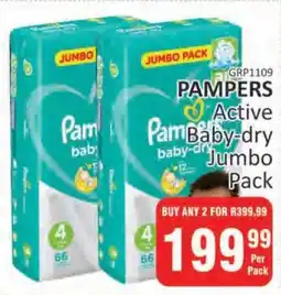 KitKat Cash and Carry Pampers Active Baby-dry Jumbo Pack offer