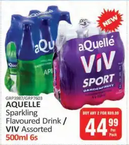 KitKat Cash and Carry AQUELLE Sparkling Flavoured Drink / VIV Assorted offer