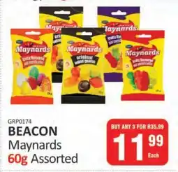 BEACON Maynards 60g Assorted