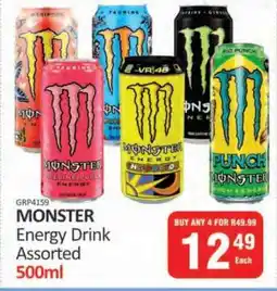 KitKat Cash and Carry Monster Energy Drink Assorted offer