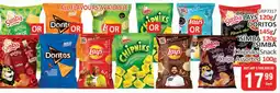 KitKat Cash and Carry Simba Lays 120g / Doritos 145g / Simba 120g / Chipniks Snack Chips Assorted 100g offer