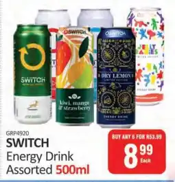 KitKat Cash and Carry SWITCH Energy Drink Assorted offer