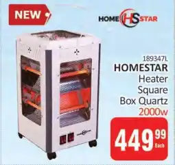 KitKat Cash and Carry HOMESTAR Heater Square Box Quartz 2000w offer