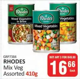 KitKat Cash and Carry RHODES Mix Veg Assorted 410g offer