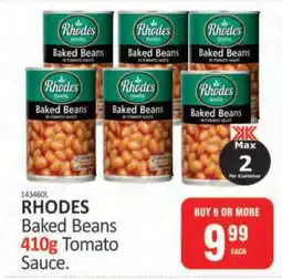 KitKat Cash and Carry RHODES Baked Beans offer
