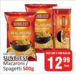 KitKat Cash and Carry SUNBLEST Macaroni / Spaghetti 500g offer