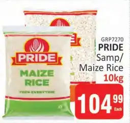 KitKat Cash and Carry PRIDE Samp/Maize Rice 10kg offer