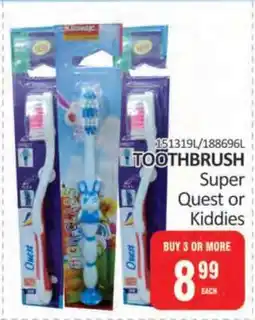 KitKat Cash and Carry TOOTHBRUSH Super Quest or Kiddies offer