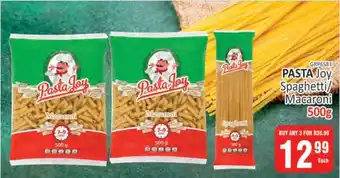 KitKat Cash and Carry PASTA Joy Spaghetti/Macaroni 500g offer