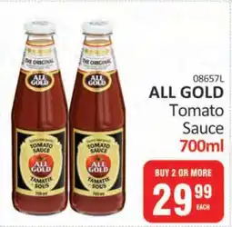 KitKat Cash and Carry All Gold Tomato Sauce-700ml offer