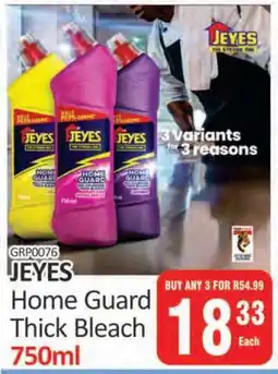 KitKat Cash and Carry Jeyes Home Guard Thick Bleach offer