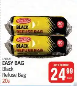 KitKat Cash and Carry EASY BAG Black Refuse Bag 20s offer