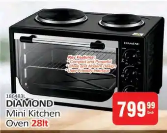 KitKat Cash and Carry DIAMOND Mini Kitchen Oven 28lt offer