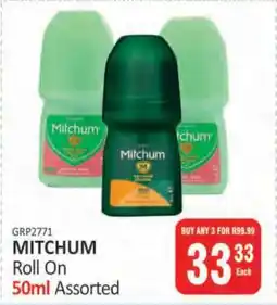 KitKat Cash and Carry Mitchum Roll-On offer