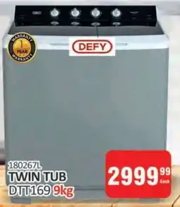 KitKat Cash and Carry DEFY TWIN TUB DTT169 offer