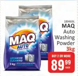 KitKat Cash and Carry MAQ Auto Washing Powder 3kg offer