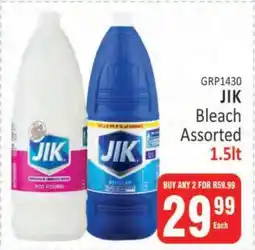 KitKat Cash and Carry JIK Bleach Assorted 1.5lt offer