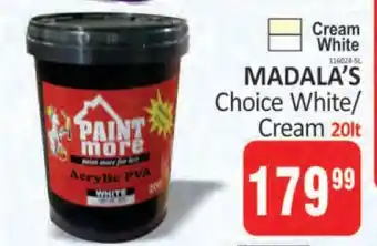 KitKat Cash and Carry MADALA’S Choice White/Cream 20lt offer