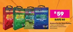 Game Avalanche Gel Shot Gellies offer