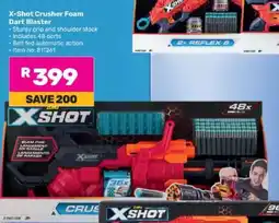 Game X-Shot Crusher Foam Dart Blaster offer