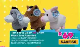 Game Tom's Toys Plush Toys Assorted offer