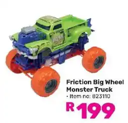 Game Friction Big Wheel Monster Truck offer