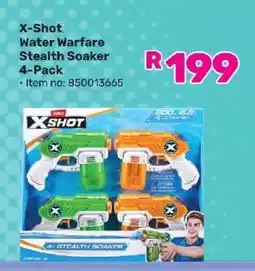 Game X-Shot Water Warfare Stealth Soaker 4-Pack offer